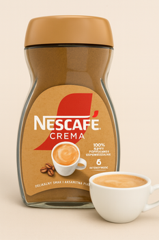 Nescafe Crema Kawa Rozpuszczalna 200 g