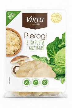 Pierogi z kapustą i grzybami 400 g Virtu