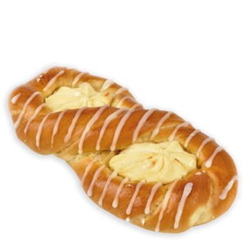 Drożdżówka Ósemka z Serem