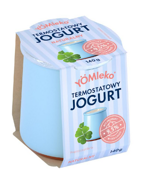 Jogurt BIO Naturalny 9,5% tłuszczu (YOMleko)