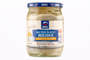 Filety śledziowe z olejem wiejskim 550 g Seko