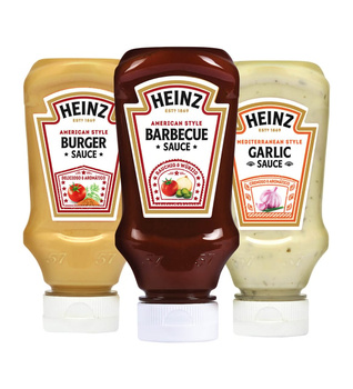 Heinz Sosy różne smaki 220ml
