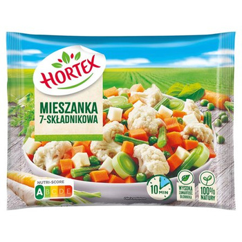 Hortex mieszanka 7 składnikowa mrożona 450g