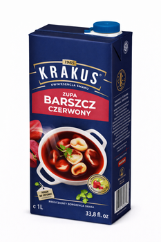 Zupa barszcz czerwony 1 l Krakus