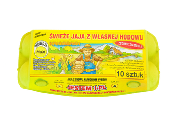 Świeże jaja klasa A z własnej hodowli Wrzosek M&K