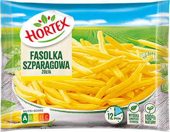 Hortex Fasolka Szparagowa Zielona i Żółta 450g