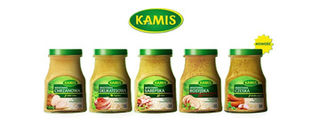 Kamis Musztarda różne warianty 185 g