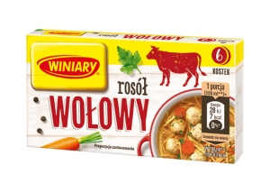 Winiary Bulion Wołowy Drobiowy Warzywny
