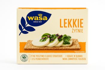 Wasa pieczywo chrupkie lekkie żytnie