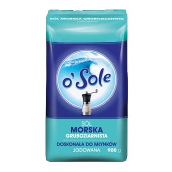 O'sole Morska Gruboziarnista i Drobnoziarnista 1 kg