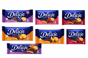 Ciastka Delicje Szampańskie różne smaki