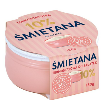Śmietana BIO 10% tłuszczu (YOMleko)