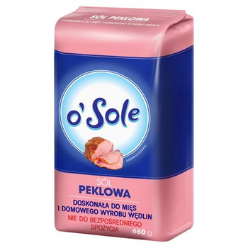 O'sole sól peklowa 660g.