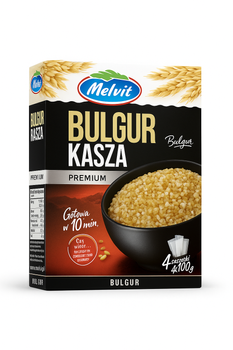 Melvit Kasza Bulgur 4x100g