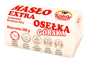 Masło Extra Osełka Górska Sobik