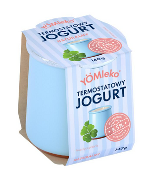 Jogurt BIO Truskawka 9% tłuszczu