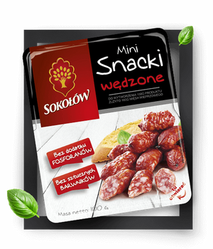 Sokołów Mini Snacki Wędzone – 100 g