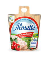 Serek Almette z pomidorami