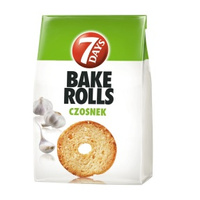 7 Days Bake Rolls chrupki chlebowe w różnych smakach: 150 g