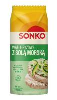 Sonko wafle ryżowe sól morska 130g.